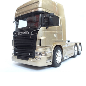 اسباب بازی ماشین فلزی اسکانیا سه محوره مقیاس 1:32 مدل WELLY Scania R730 V8_اسباب بازی